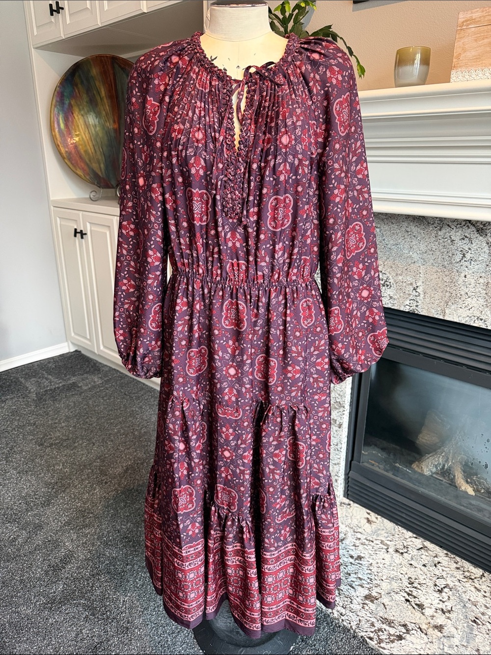 Kobi Halperin LS midi dress
